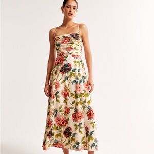 A&F Emerson Crepe Midi Dress